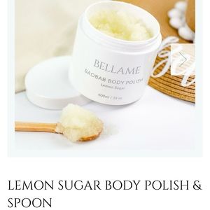 Bellame Baobab Body Polish Lemon Scrub